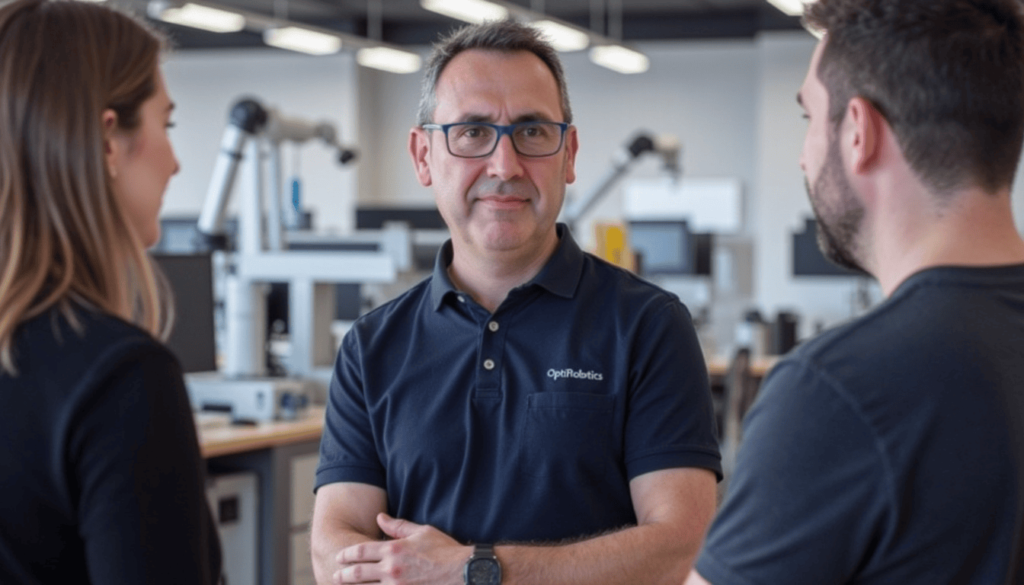 Equipo OptiRobotics, integradores de Robótica Colaborativa
