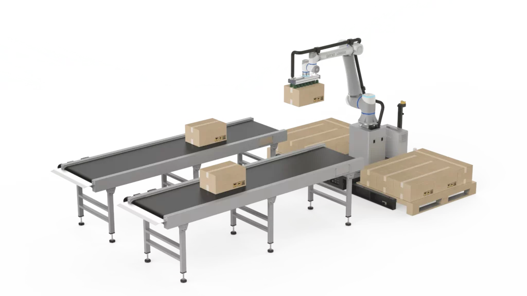Solución modular de paletizado robótica